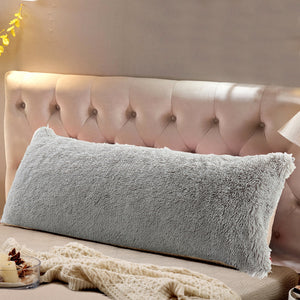 Reafort Long Hair Body Pillow Cover With Hidden Zipper Closure