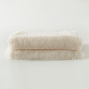 Reafort Luxury Long Hair PV Fur Faux Fur Oversized Throw Blanket