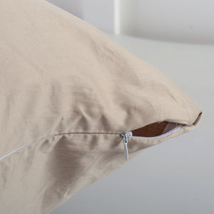 Evolive 300TC 100% Cotton Body Pillow Cover with Zipper Closure(21"X54")